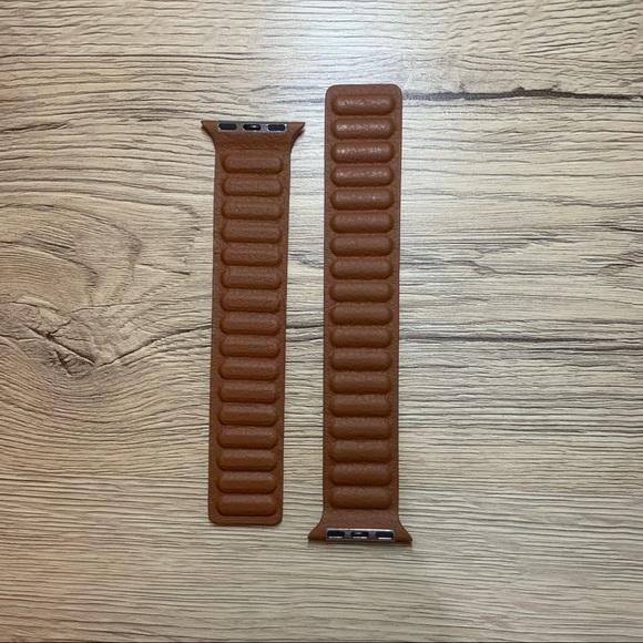 NEW[BAND] Brown Leather Magnetic For Apple … - Picture 4 of 5